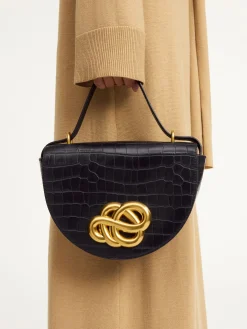 By Malene Birger Cebella Schultertasche aus Leder^ Taschen