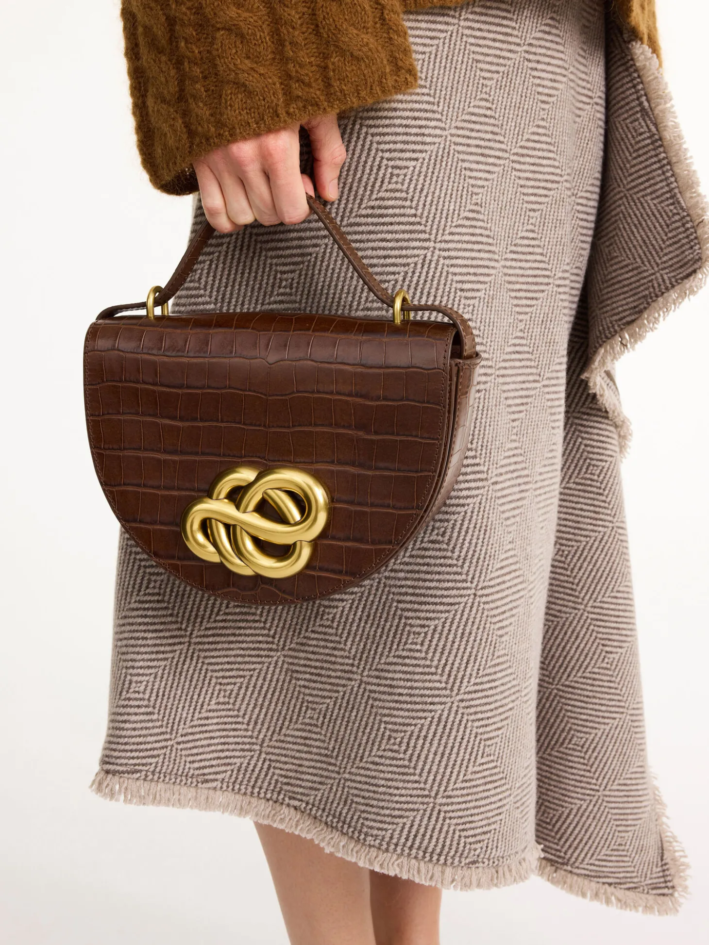 By Malene Birger Cebella Schultertasche aus Leder^ Taschen