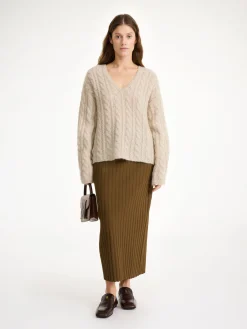 By Malene Birger Cimone Zopfstrickpullover^ Strickmode