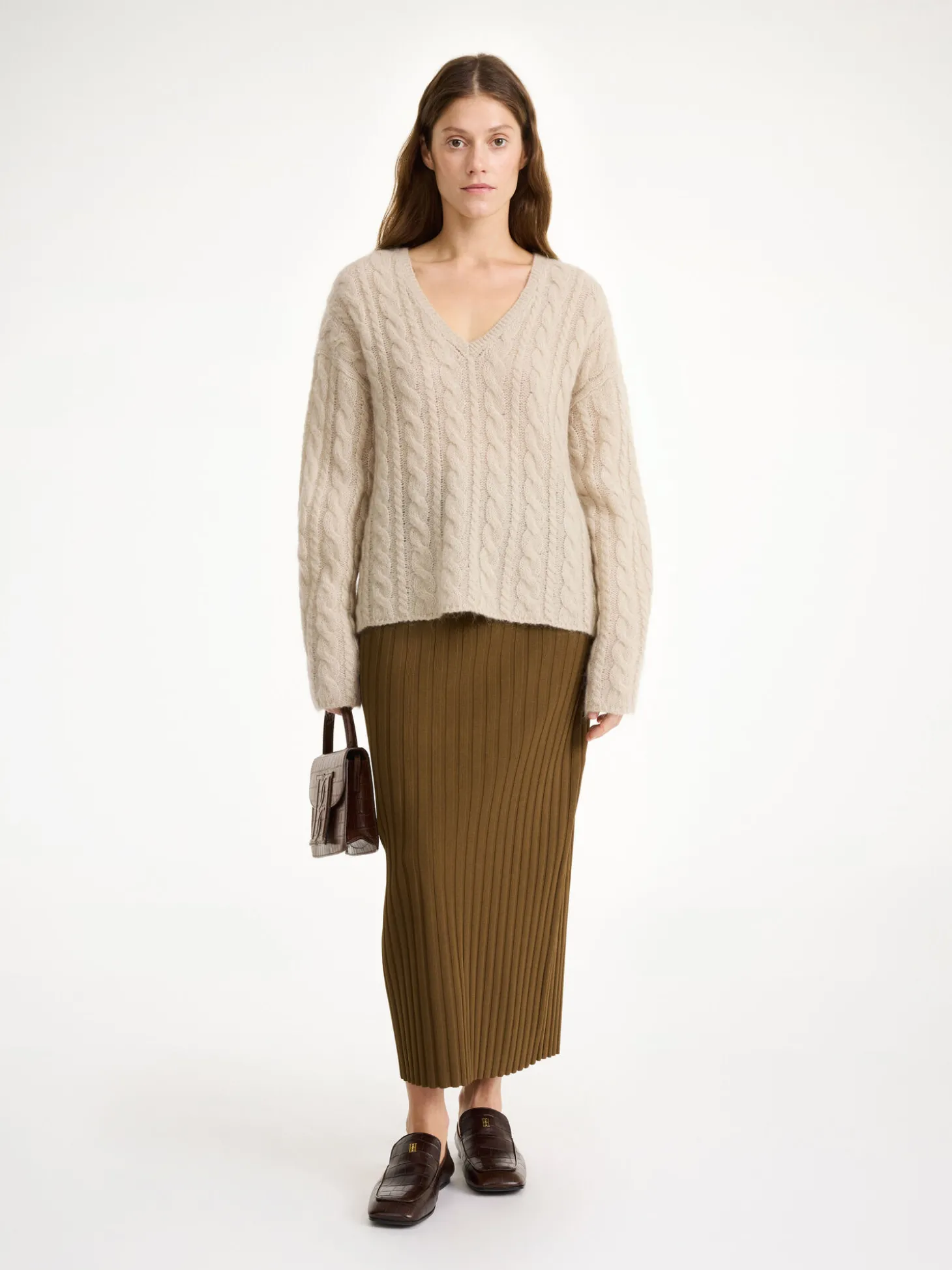 By Malene Birger Cimone Zopfstrickpullover^ Strickmode