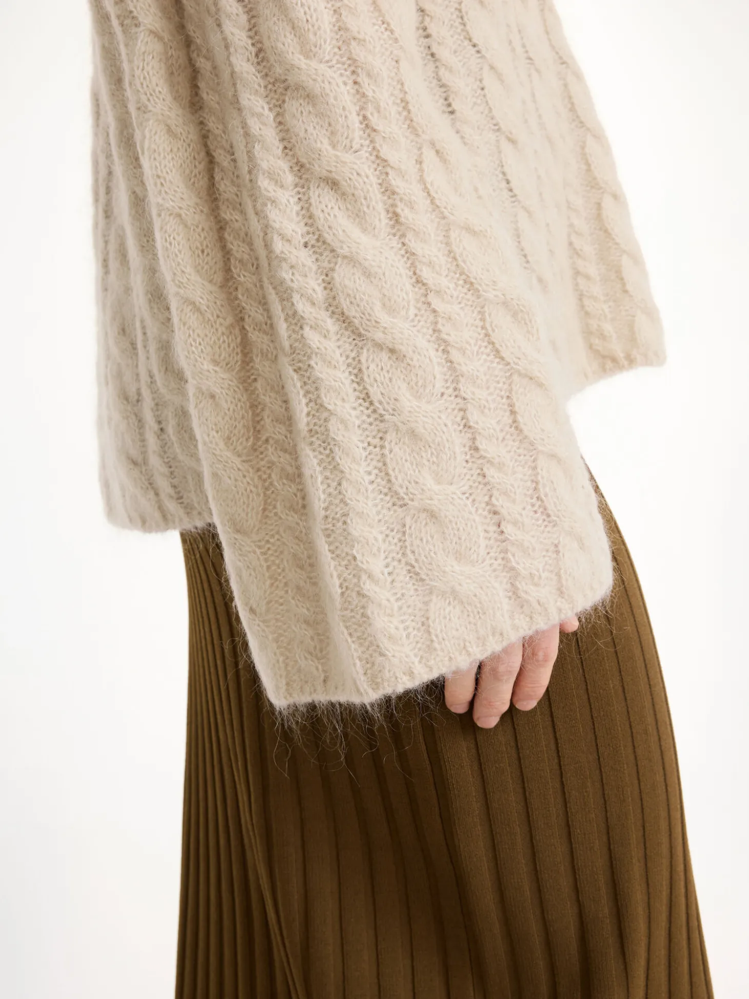 By Malene Birger Cimone Zopfstrickpullover^ Strickmode