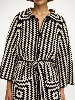 By Malene Birger Dina Mantel aus Bio-Baumwolle^ Strickmode | Mäntel & Jacken