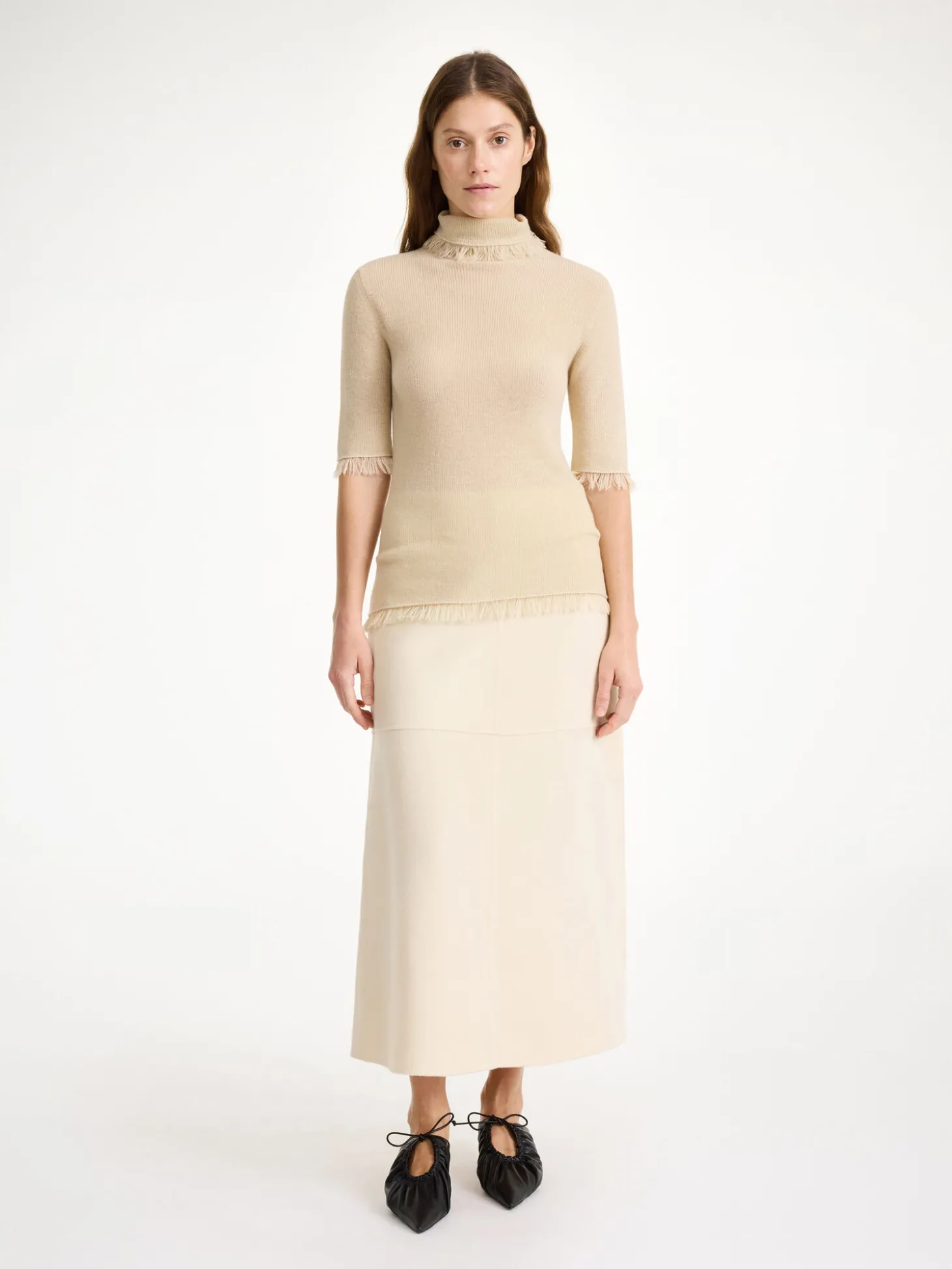 By Malene Birger Jaxa Top aus Wollmischung^ Strickmode