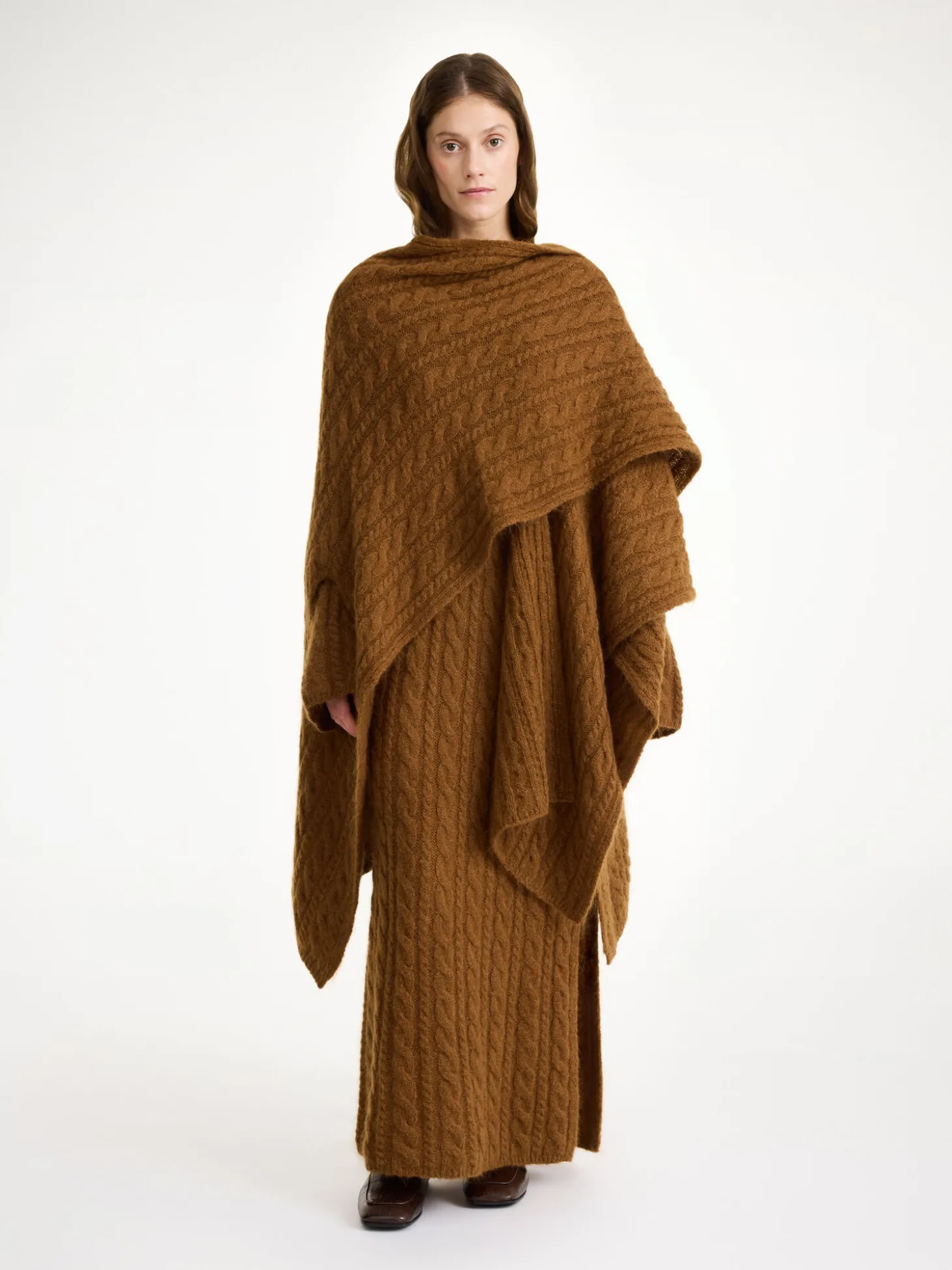 By Malene Birger Kassillas Poncho aus Wollmischung^ Strickmode | Mäntel & Jacken
