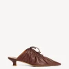 By Malene Birger Masey Mules aus Leder^ Schuhe