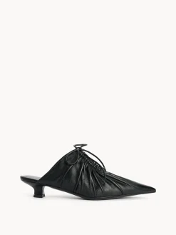 By Malene Birger Masey Mules aus Leder^ Schuhe