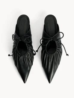 By Malene Birger Masey Mules aus Leder^ Schuhe