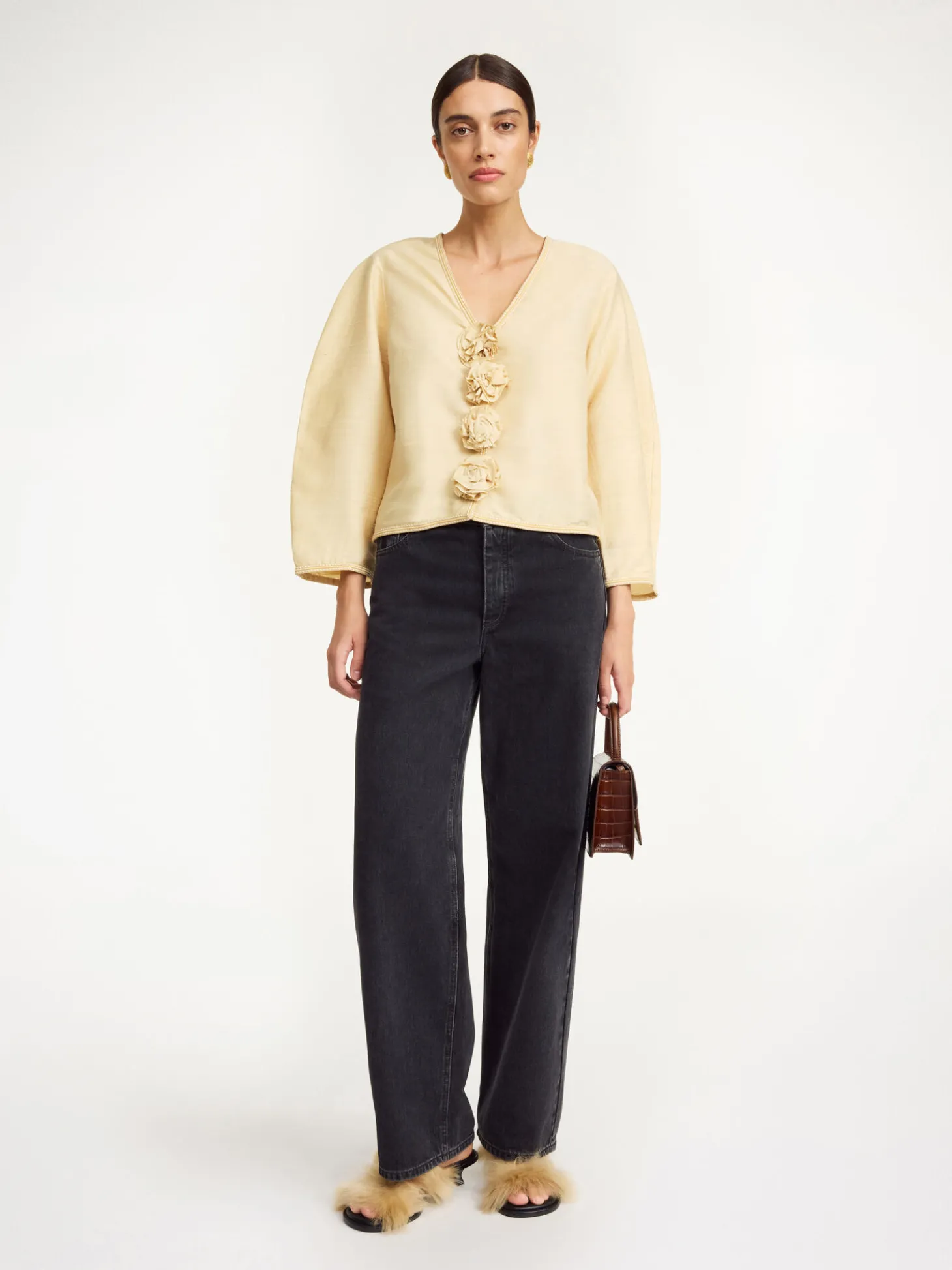 By Malene Birger Mineas Seidenoberteil^ Tops & Blusen