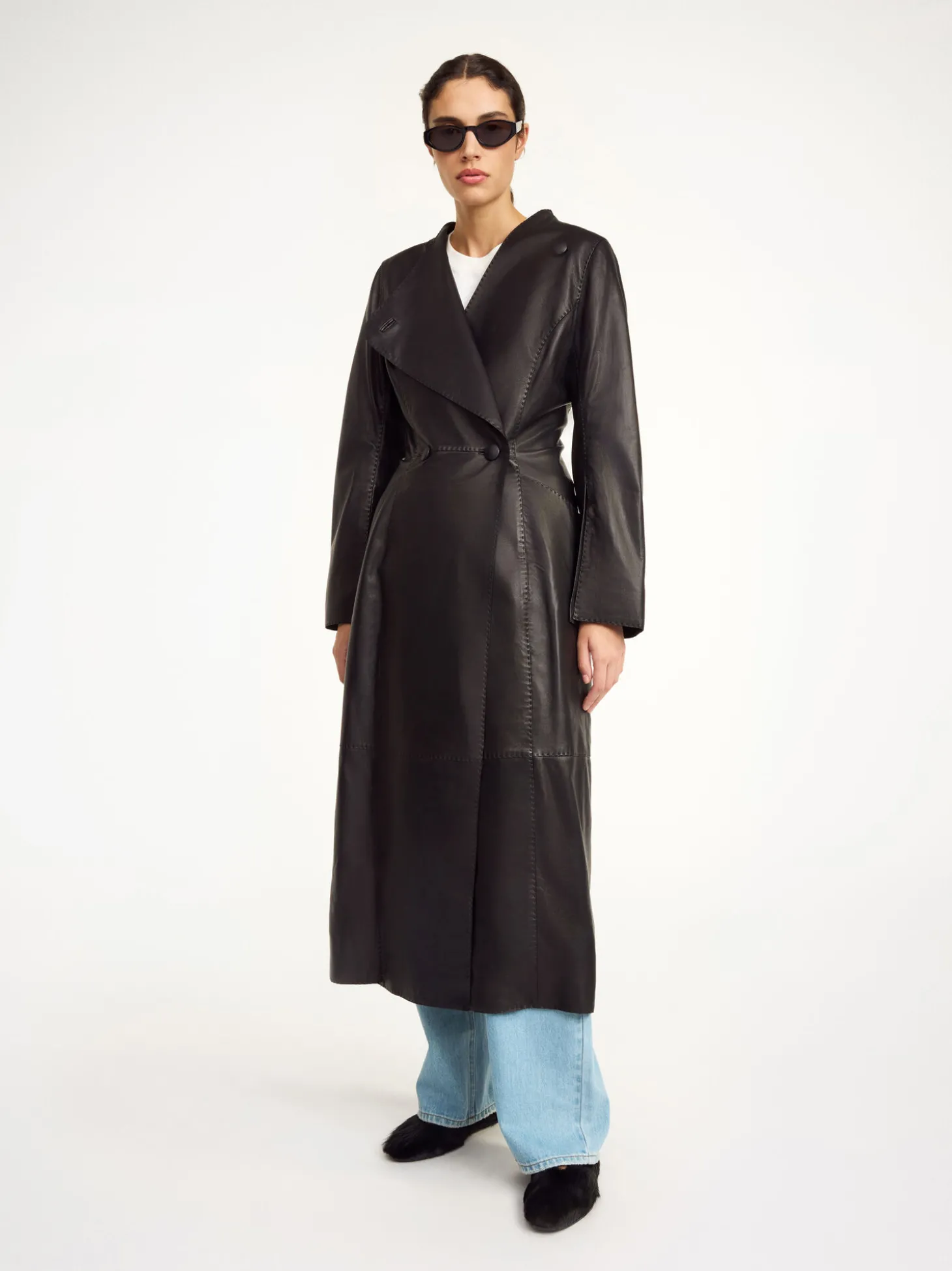 By Malene Birger Sirrena Ledermantel^ Mäntel & Jacken