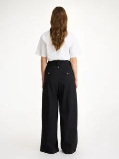 By Malene Birger Taal High-Waist B&uuml;gelfaltenhose^ Hosen