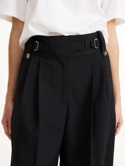 By Malene Birger Taal High-Waist B&uuml;gelfaltenhose^ Hosen