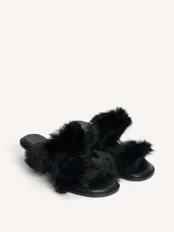 By Malene Birger Tianna Sandalen aus Schafsfell^ Schuhe